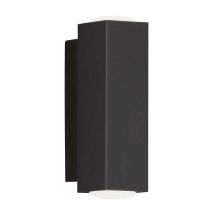 Fischer&honsel - Applique murale spot mural couloir lumière salon métal noir h 13 cm