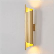 Kaejyiut - Applique murale chambre, Luminaire Mural Interieur de Style Nordique de Luxe, Lampe Murale Ronde Créatif pour Chambre, Chevet, Salon,
