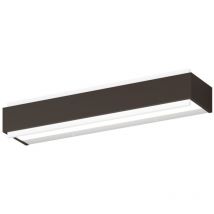 Applique murale classique top light bios 1213 45 dm led switch 1980lm diffuseur en aluminium module intégré d'éclairage, finition métal marron