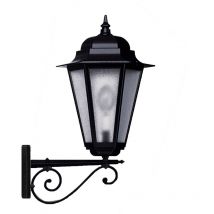 Dopo - Applique classique villa big IP44 E27 70W Noir - Negro