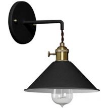 Applique Murale - Design Vintage - Curie Noir