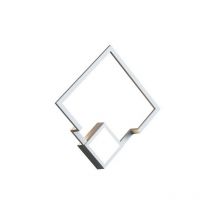 Inspired Mantra Fusion Boutique Applique Murale Carrée Boutique, Dimmable, LED 18W, 3000K, 1150lm, Blanc, 3 ans de Garantie