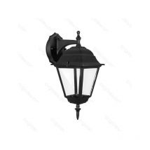 Wall lamp garden lantern E27 outdoor IP44 black