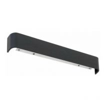 Optonica - Applique Murale Design Allongée Intérieure led 12W Noir - Blanc