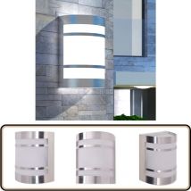 Applique murale d'extérieur Acier inoxydable - Applique Murale Exterieure - Éclairage Extérieur - Luminaire Mural - Lumière Extérieur - Luminaire