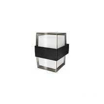Applique murale d'extérieur led Luxe ip54 Matel carré 10w neutre