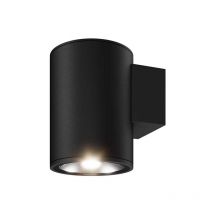 Maytoni - Applique murale d'extérieur led, métal graphite, verre, spot h 12 cm