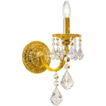 Kolarz - pisani crystal Applique Bougie Cristal Or 24 Carats
