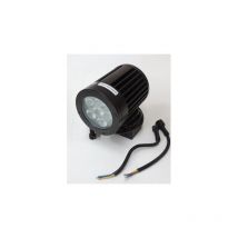 Signcomplex - Applique murale exterieure led 15W alu noir 6000K 907lm 133x100x125mm alim 230V 45° IP66
