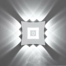 Shmshng - Applique murale salon et entréeApplique murale extérieure moderne à led 18 w avec capteur de mouvement pir, applique murale étanche IP65,