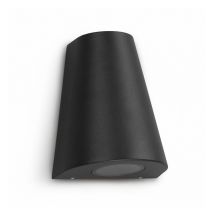Applique Murale Extérieure 2x5W - IP54 - Haut & Bas - Noir - DeliTech