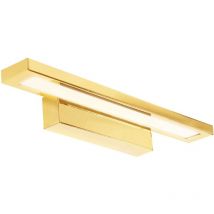 Toolight - applique murale de salle de bain APP836-1W or 40CM led 1-POINTS de lumière 8W 40X8X4,5CM