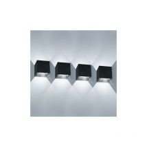 Lablanc - Applique murale Interieur led 12W Applique murale Exterieur Étanche IP65 Angle de Faisceau réglable Aplique Mural Moderne Blanc Froid pour