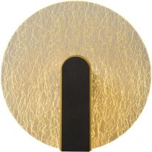 Umnuou - Applique Murale Interieur Vintage, Applique Murale Acrylique, Applique Murale Doré, Lampe Ronde, Lampe Murale led, Applique Art Deco pour