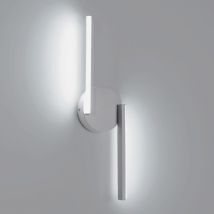 Goeco - Applique Murale Intérieure led 10W 1125LM, Moderne en Acrylique, Lumière Blanche Froid 6500K, pour Chambre Salon Escalier Couloir (Blanc)