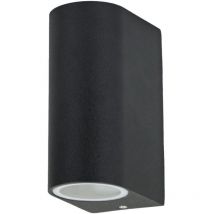 Applique murale lampe de jardin Up Down éclairage de terrasse noir