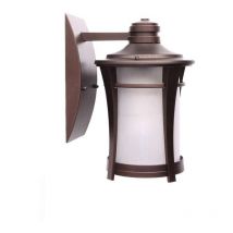 Optonica - Applique Murale Lanterne led 5W E27 Bronze Blanc Chaud 1300K