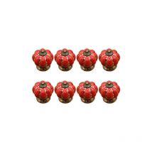 Mowze - 8Pack Black Cabinet Pulls Cabinet Handles Matte Kitchen Hardware for Cabinet Drawer Pulls Come