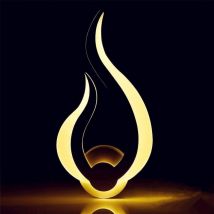 Tuserxln - Applique Murale led, Applique Murale Intérieure led 10W, Applique Murale en Forme de Flamme pour Escalier Cuisine Couloir Chambre,