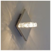 Kosilum - Applique murale led bague cristal design - Lucinna