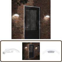 Applique murale led d'extérieur avec capteurs blanc - Applique Murale Exterieure - Éclairage Exterieur - Luminaire Led - Applique Murale - Sensor De