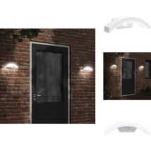 Applique murale led d'extérieur avec capteurs blanc - Applique Murale Exterieure - Éclairage Exterieur - Luminaire Led - Applique Murale - Sensor De