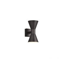 Trio Leuchten - Applique murale Led extérieure bi-directionnelle noire mat - Trio - Ardas
