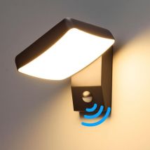 Applique Murale led Extérieure Moderne avec Détecteur de Mouvement , led 24W Applique Intérieur, IP65 Appliques Murales d'extérieur étanche avec