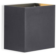 Mantra - Inspired Davos xl Applique carrée, 2x10W led, 4000K, 1830lm, IP65, Anthracite, 3 ans de garantie