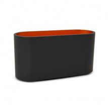 Vision-el - miidex applique intérieur ovale hoya 230V G9 noir et doré - 700400