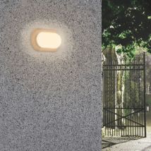 Applique Murale led Hublot 8W IP54 blanc - Blanc Froid 6000K - 8000K Silamp