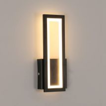Goeco - Applique Murale led Intérieur, 16W Simple Square Lampe Murale led, Moderne Décoration Eclairage led Luminaire Mural Murale pour Salon,