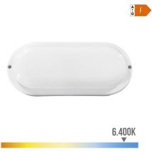 EDM - Applique Murale Ovale Led 18W 1820Lm 4000K 23X4,5X10,2Cm