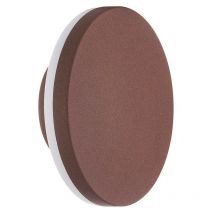 Mantra - Inspired Bora Applique murale ronde, led 9,6W, 3000K, 720lm, IP54, Brun rouille, Garantie 3 ans