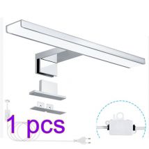 Applique murale LED pour miroir LETGOSPT, LED intégrée en permanence, blanc froid, éclairage de maquillage, éclairage d'armoire 230V