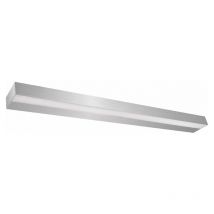 Silumen - Applique Murale led smd 14W IP44 - Blanc Neutre / Gris