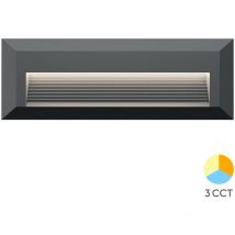 Applique murale led vekta-b 3en1 3W 180lm IP65 Gris