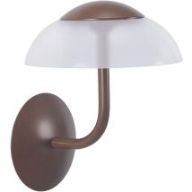 Forlight - Eclipta ii aplique marrón con luz led blanco cálido 3000K