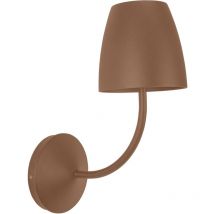 Forlight - Appliques IP54 Eclipta ii led 10 Blanc chaud - 3000K on-off Marron 1190