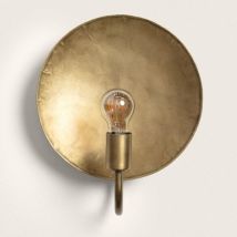 Lampe Murale Métal Anusha Doré