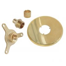 Applique arrosage en laiton à glissement per 16 - Somatherm