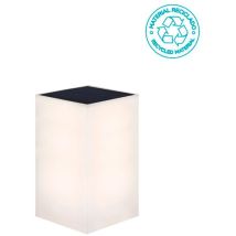 Lampe de bureau solaire Wally – 12 x 12 x 18 cm – LED intégrée – IP65 – Lumière 4000K – LICHT-TREND