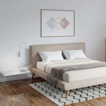 Fischer&honsel - Applique Lampe de lit Lampe de chambre à coucher led Liseuse flexible argent h 40 cm