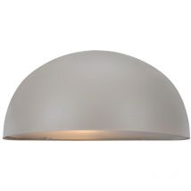 Nordlux - Applique murale scorpius, Métal, Couleur Sablé, E14, H.10, IP33 / Extérieur