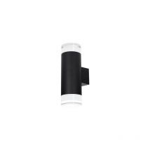 Applique murale série Meluco 2 lumières GU10 Max. 35W IP54 Noir