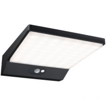 Paulmann - Applique solaire led Wall Lamp à détection 5 w 3000K 320 lm IP44 gris foncé