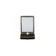 Applique murale Solaire LED Noire 2.5W avec Détecteur de Mouvement - SILUMEN