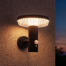 Arum Lighting - Aplique solar Equi de miramar. Detector de Presencia 60W 3 Modos