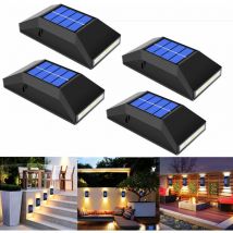 Applique murale solaire spot éclairage 6LED applique murale jardin éclairage extérieur
