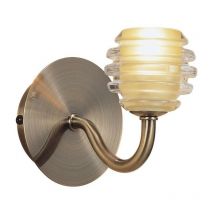 Diyas - Inspired Sphere Applique Switched G9, Laiton Antique